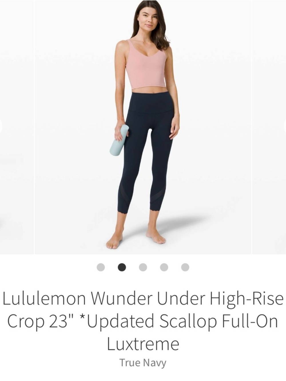 lululemon athletica women’s ' Dark Navy Athletic Leggings